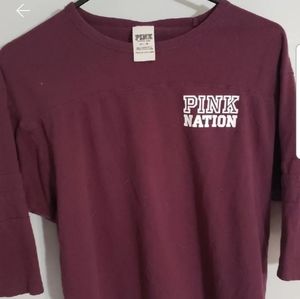 PINK NATION shirt